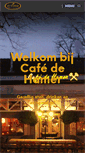 Mobile Screenshot of cafedehamer.nl